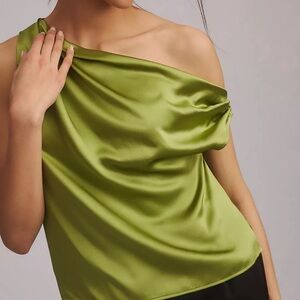 Reformation Annika Silk Top